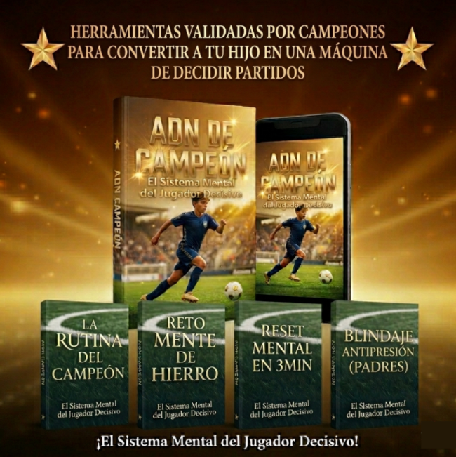 ADN DE CAMPEÓN + 4 BONUS GRATIS